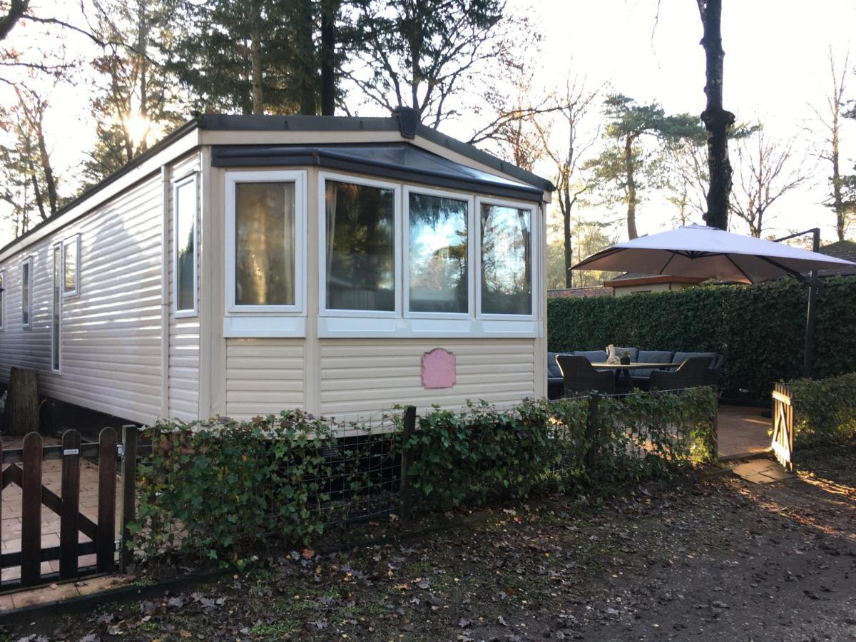 Prachtige Luxe Chalet Op De Veluwe Nabij Hoenderloo Kültér fotó